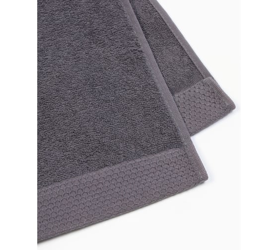 Набор махровых полотенец LoveLife Natural graphite 3 шт., 70х130, 50х80, 30х50 см, 100% хлопок 1040190 10401909
