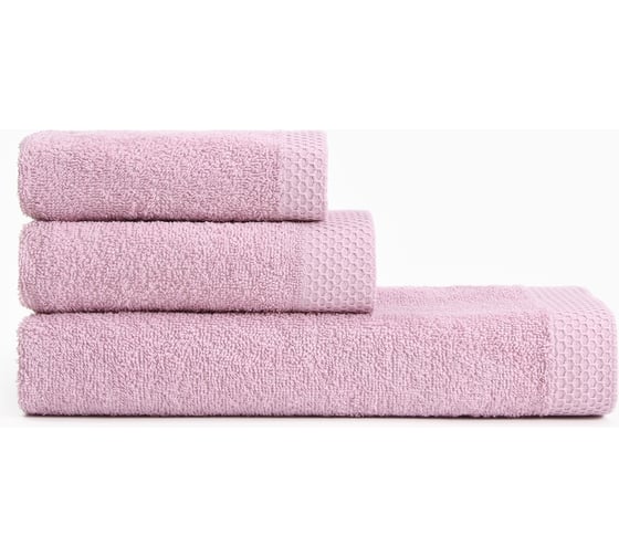 Набор махровых полотенец LoveLife Natural lavander 3 шт., 70х130, 50х80, 30х50 см, 100% хлопок 1040191 10401915