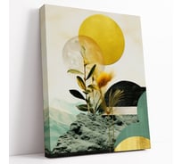 Картина Симфония Горные листки 50x40 см 1-364