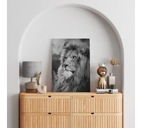 Картина Симфония Царь зверей 70x50 см 1-325