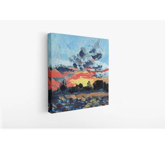 Картина Симфония Гроза 40x40 см 1-339 1