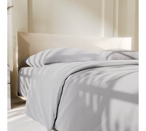 Комплект постельного белья LoveLife 1.5 спальный Gray mist 150х215 см, 150х225 см, 50х70±3 см, 2 шт, микрофибра 85 г/кв.м 9444902