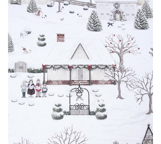 Комплект постельного белья Этель Winter countryside 2 спальный 175х215 см, 200х220 см, 70х70 см 2 шт, поплин 125 г/кв.м 10383314
