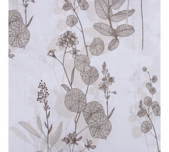 Комплект постельного белья Этель 1.5сп Dried flowers, 143х215 см, 150х214 см, 50х70 см, 2 шт, бязь, 125 г/кв.м 10389628