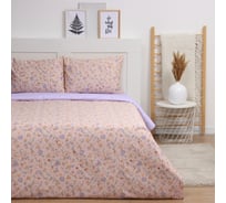 Комплект постельного белья LoveLife 1.5 спальный Summer mood 143х215 см, 150х225 см, 50х70 см, 2 шт, 100% хлопок, сатин, 125 г/кв.м 10416691