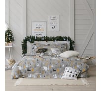 Комплект постельного белья Этель 1.5 сп Let it snow (вид 2) 143х215 см, 150х214 см, 70х70 см 2 шт, бязь 4349491