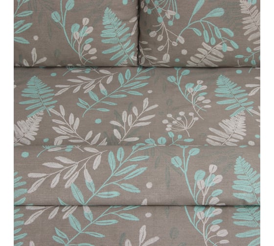 Комплект постельного белья LoveLife 2 спальный Forest thicket 175х215 см, 210х220 см, 50х70 см, 2 шт, 100% хлопок, бязь, 125 г/кв.м 10404353