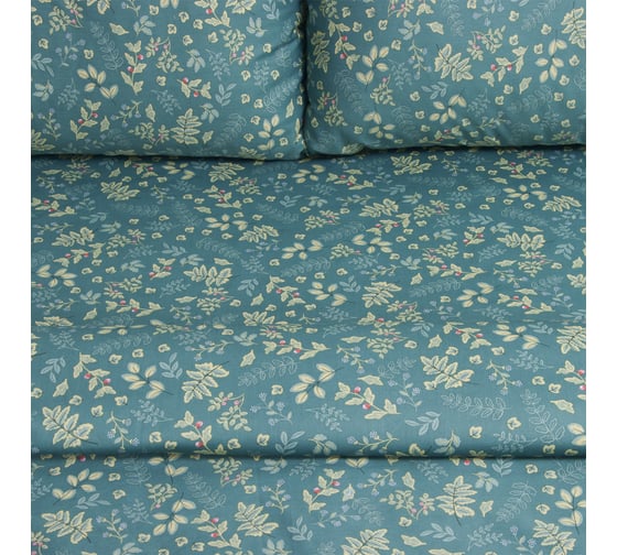 Комплект постельного белья LoveLife 1.5 спальный Желуди 143х215 см, 150х225 см, 50х70 см, 2 шт, 100% хлопок, сатин, 125 г/кв.м 10416733