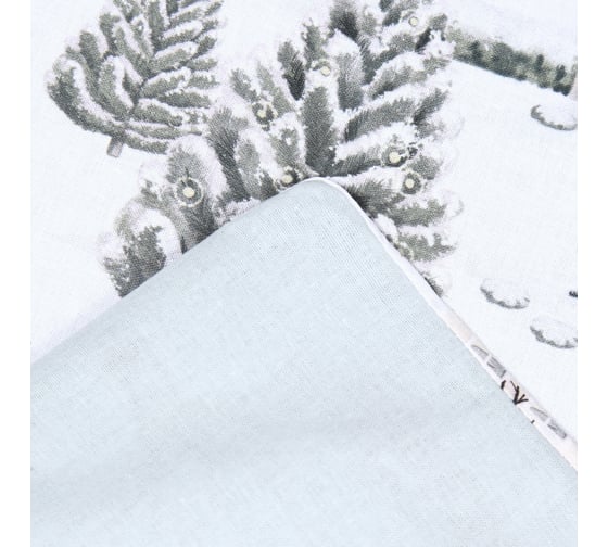Комплект постельного белья Этель Winter countryside дуэт 143х215 см 2 шт, 220х240 см, 70х70 см 2 шт, поплин 125 г/кв.м 1038331 10383316