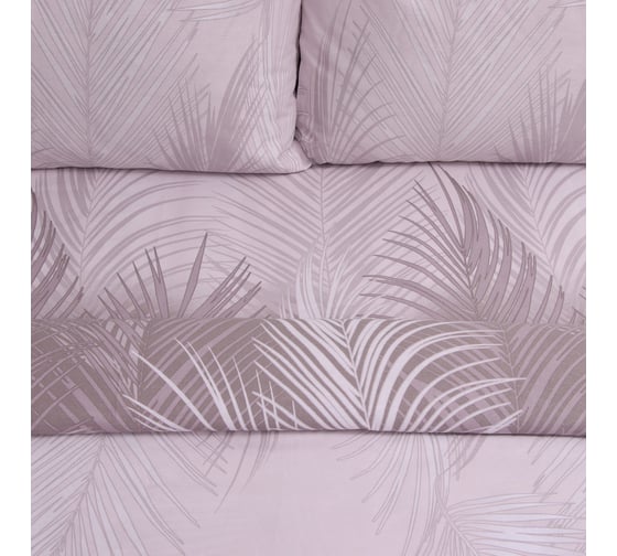 Комплект постельного белья Этель 1.5сп Night tropics, 143х215 см, 150х214 см, 50х70 см, 2 шт, бязь, 125 г/кв.м 10389633