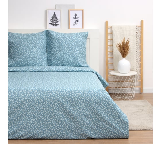 Комплект постельного белья LoveLife евро Мгновение 225х215 см, 240х220 см, 70х70 см, 2 шт, 100% хлопок, бязь, 125 г/кв.м 10404331 1