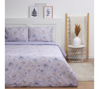 Комплект постельного белья LoveLife 1.5 спальный Soft 143х215 см, 150х225 см, 50х70 см, 2 шт, 100% хлопок, сатин, 125 г/кв.м 10416722