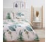 Комплект постельного белья LoveLife 2 спальный Тропики 175х215 см, 200х225 см, 50х70 см, 2 шт, 100% хлопок, сатин, 125 г/кв.м 10416703 1