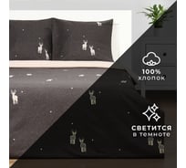 Комплект постельного белья Этель 1.5 сп Magic night 143х215 см, 150х214 см, 70х70 см 2 шт, бязь 10383291