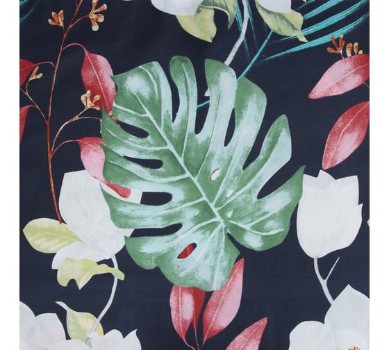 Комплект постельного белья Экономь и Я дуэт Magical tropics 143х215 см, 2 шт, 215х220 см, 50х70 см, 2 шт, полисатин, 80 г/кв.м 10624088