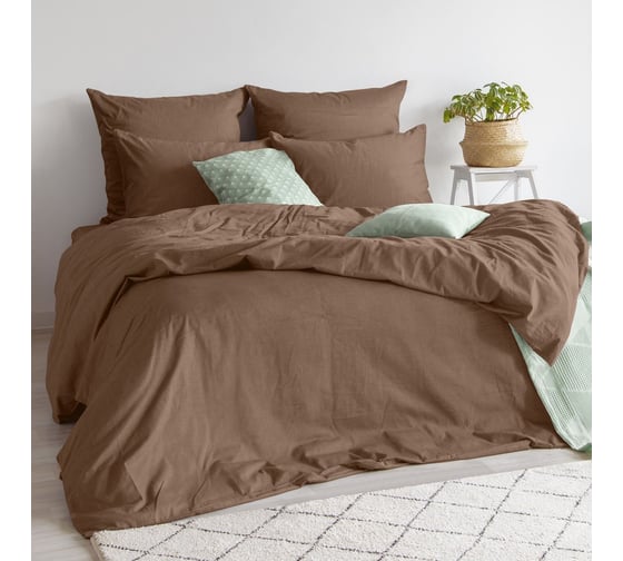 Простыня Verossa Сатин 220/240 Caramel, 125 гр/м2, 780685