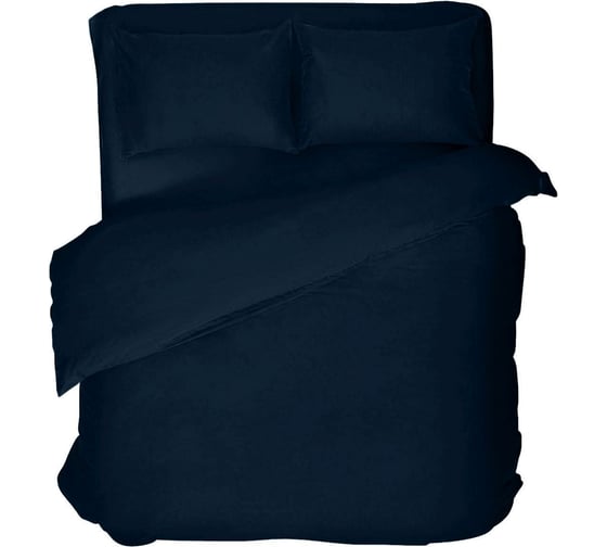 Простыня Verossa Сатин, на резинке, 200/200/30, борт 30, Twilight blue, 125 гр/м2, 780696