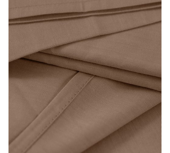 Простыня Verossa Сатин, на резинке, 200/200/30, борт 30, Caramel, 125 гр/м2, 780697