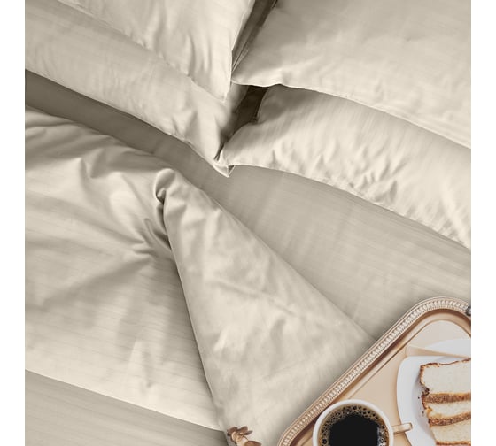 Простыня Verossa Страйп 200/220 Antique White, 120 гр/м2, 925731