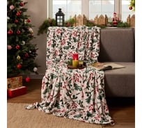 Плед Этель "Ветви" 150*200 см, 100% п/э, корал-флис 220 гр/м2 10617988