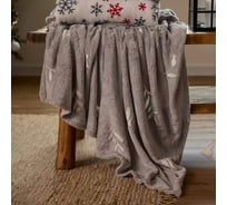 Плед светящийся в темноте Этель Twigs 200*220 см, 100% п/э, корал-флис, 220 гр/м2 10622816