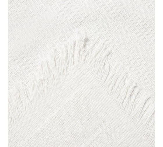 Плед Этель White crystal 130*180 см, 80% хлопок, 20% п/э 10398553