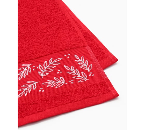 Полотенце махровое Этель Merry Christmas 30x60 см, 100% хлопок, 360 гр/м2 10542069