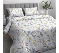 Комплект постельного белья Волшебная Ночь Евро, Прованс 105 гр/м2, с наволочками, 70/70 926338