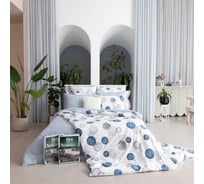 Комплект постельного белья Волшебная Ночь перкаль, Семейный, WATER RINGS, с наволочками, 50/70 925670