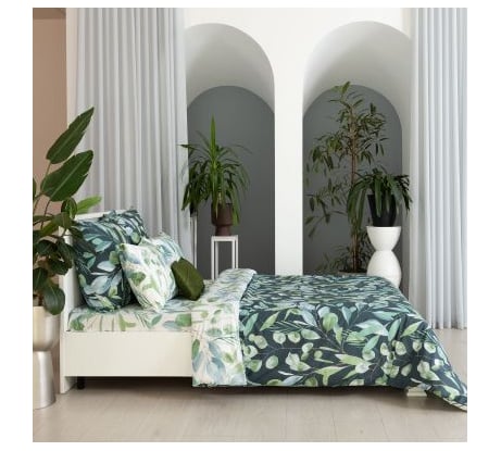 Комплект постельного белья Волшебная Ночь перкаль, Семейный, MONSOON, с наволочками, 50/70 925664