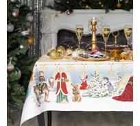 Набор столовый Этель Christmas time скатерть 150х180 +/-3 см с ГМВО, салфетки 40х40 см - 8 шт, хлопок 100% 4496661