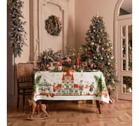 Набор Этель Щелкунчик скатерть 150х180 см, с ВГМО, салфетки 40х40 см - 8 шт 9907906