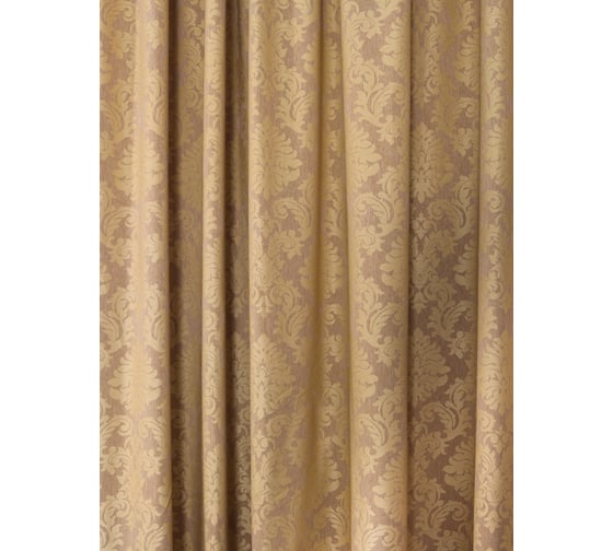 Штора MONA LIZA МЛ507/2/Е200М 1 шт жаккард Вензель золото 200х270 см 4670093481466