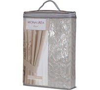 Штора MONA LIZA МЛ715/С2М жаккардовая Триосин бежвый, 200х270 см 4670093481329