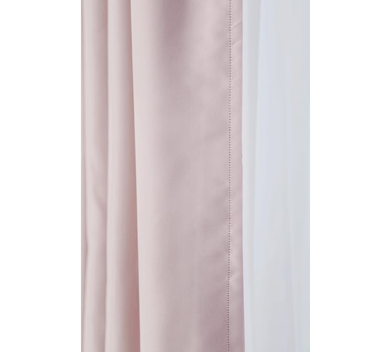Штора MONA LIZA МЛ884/03/Е200М 1 шт блэкаут однотонный розовый 200х270 см 4670093481671