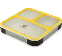 Ланчбокс Арктика 0.8 л, черный/желтый арт.033-800-BK/YE