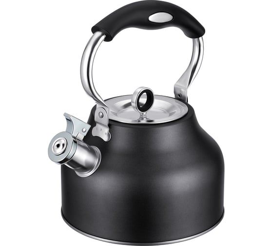 Чайник Regent inox 2,5 л, со свистком, Linea TEA 93-TEA-49 1