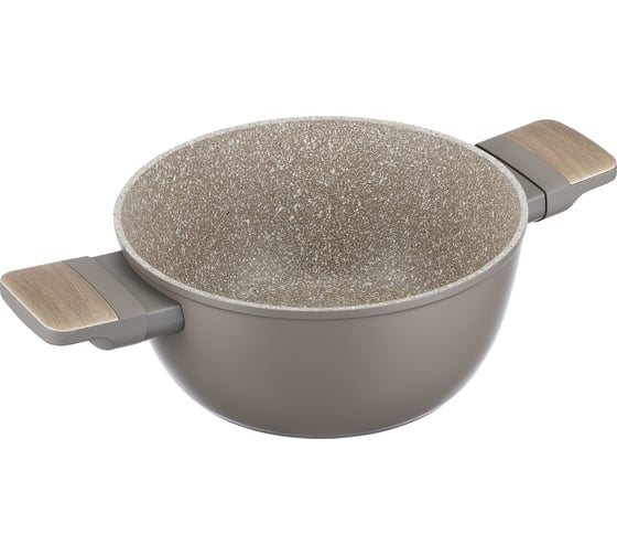 Кастрюля Regent inox 3,7л/24см с крышкой (кованый алюминий) Linea LATTE (индукция) 93-AL-LT-4-24