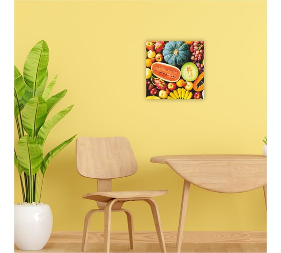 Картина Симфония Арбуз и Дыня 40x40 см 1-148