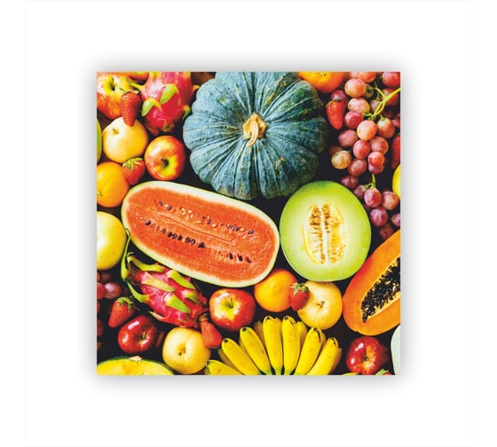 Картина Симфония Арбуз и Дыня 40x40 см 1-148