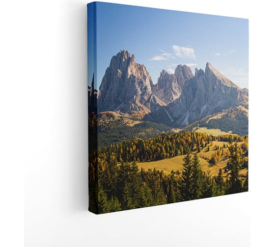 Картина Симфония Горы 40x40 см 1-152