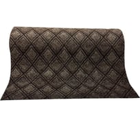 Дорожка влаговпитывающая придверная ComeForte жаккард ромб, 1,2x15 м, коричневый, 1 шт/уп. HP-3632