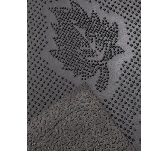 Придверный резиновый коврик ComeForte PIN MAT 45x75см «ПЯТЬ ЛИСТЬЕВ» PM-041