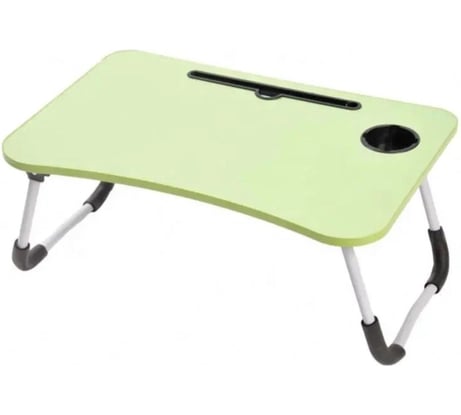 Сервировочный столик для завтрака Homium зеленый, 60x40 см wood16