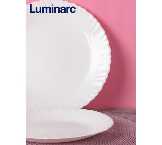 Набор обеденных тарелок LUMINARC ФЭСТОН 6 шт, 25 см V0615-6ECOM