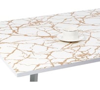 Силиконовое покрытие Dekorelle 201-G 0.6x20 м, золото/прозрачный  фон 214201-G