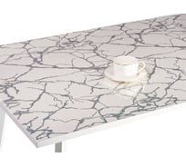 Силиконовое покрытие Dekorelle 201-S 1.2x20 м, серебро/прозрачный  фон 244201-S