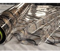 Силиконовое покрытие Dekorelle 243-G 0.8x20 м, золото/прозрачный  фон 224243-G