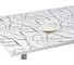 Силиконовое покрытие Dekorelle 241-SW 1.2x20 м, серебро/белый фон 244241-SW 1