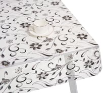 Силиконовое покрытие Dekorelle 010-S, размер 0,6x20 м, серебро/прозрачный фон 214010-1